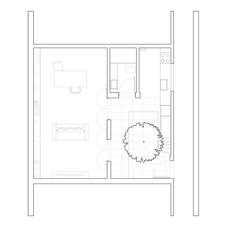 Planta baja de Casa Juramento