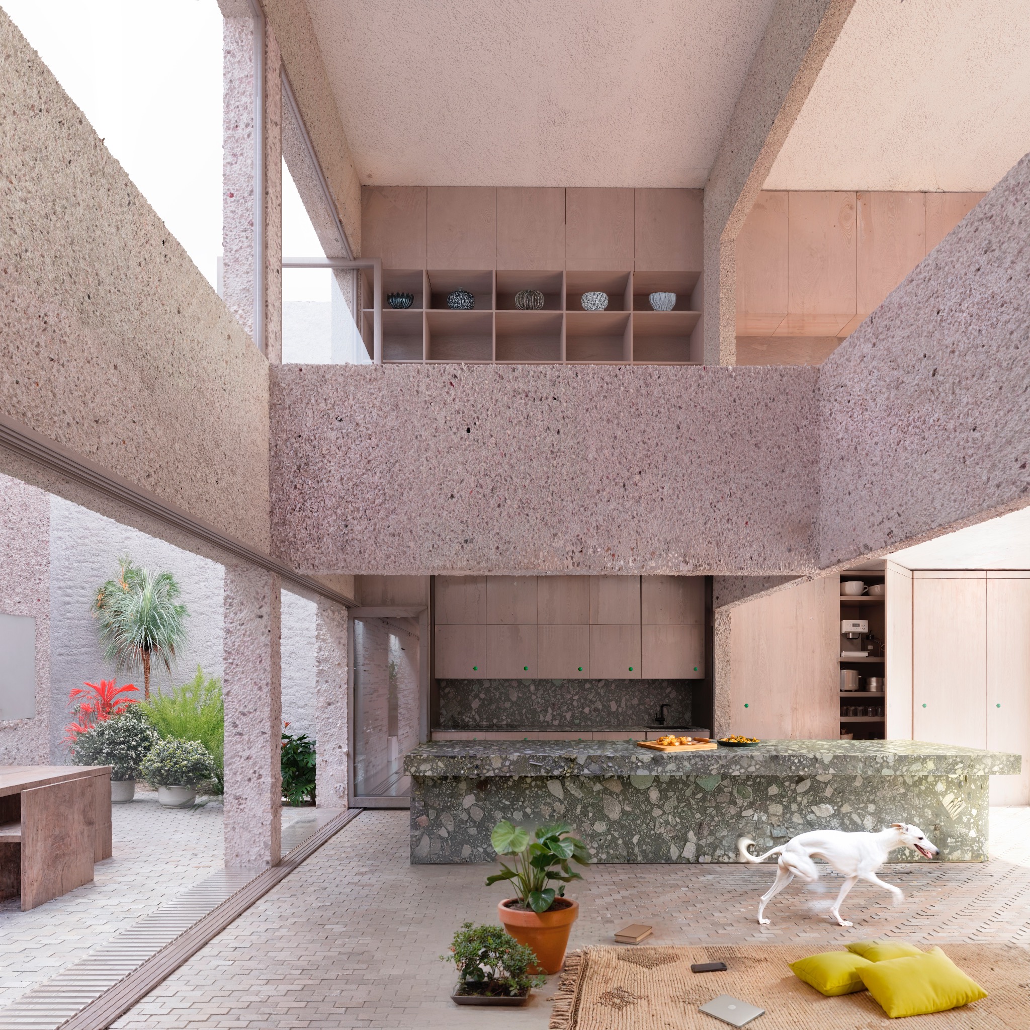 Cocina abierta de la Casa Tronador